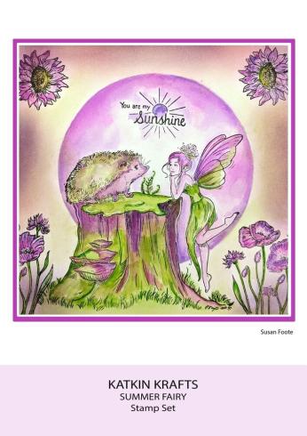 Katkin Krafts - Stempelset "Summer Fairy" Clear Stamps