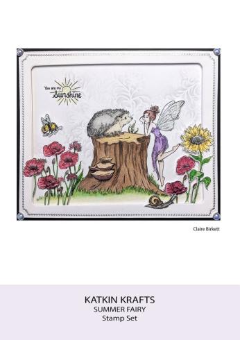 Katkin Krafts - Stempelset "Summer Fairy" Clear Stamps