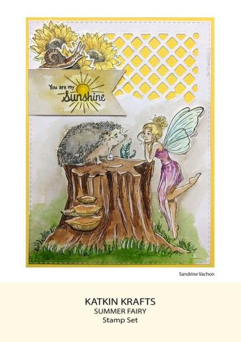 Katkin Krafts - Stempelset "Summer Fairy" Clear Stamps