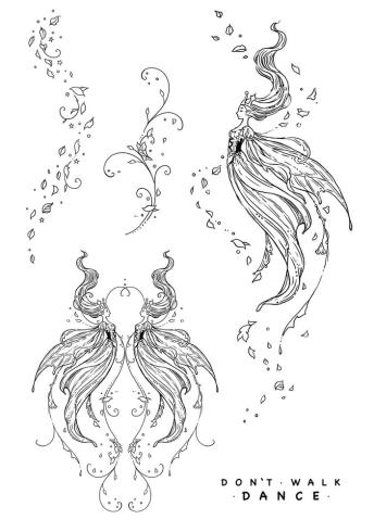 Katkin Krafts - Stempelset "Wisp" Clear Stamps