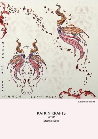 Katkin Krafts - Stempelset "Wisp" Clear Stamps
