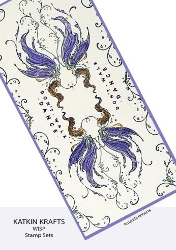 Katkin Krafts - Stempelset "Wisp" Clear Stamps