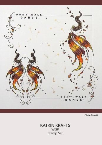 Katkin Krafts - Stempelset "Wisp" Clear Stamps