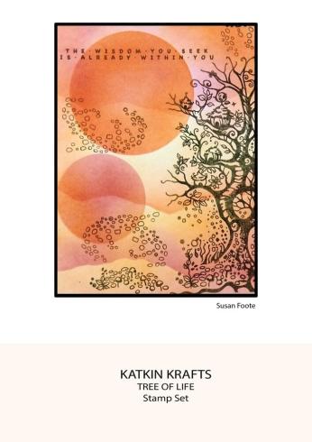 Katkin Krafts - Stempelset "Tree Of Life" Clear Stamps