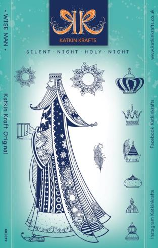 Katkin Krafts - Stempelset "Wise Man" Clear Stamps