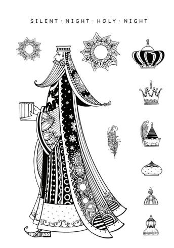 Katkin Krafts - Stempelset "Wise Man" Clear Stamps
