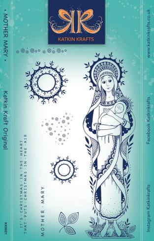 Katkin Krafts - Stempelset "Mother Mary" Clear Stamps