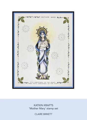 Katkin Krafts - Stempelset "Mother Mary" Clear Stamps