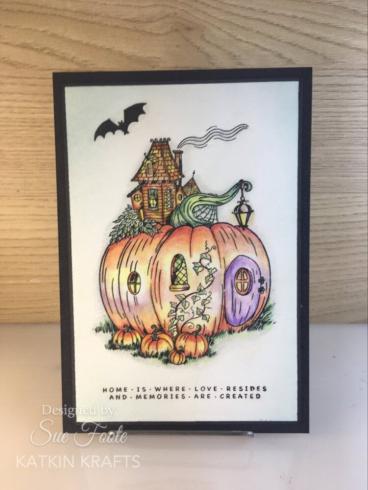 Katkin Krafts - Stempelset "Home Sweet Home" Clear Stamps