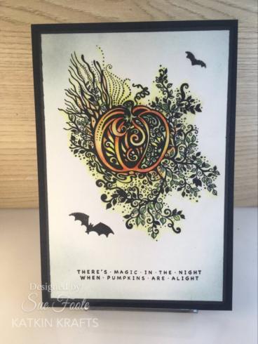 Katkin Krafts - Stempelset "Pumpkin" Clear Stamps