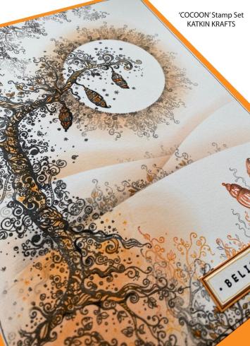 Katkin Krafts - Stempelset "Cocoon" Clear Stamps