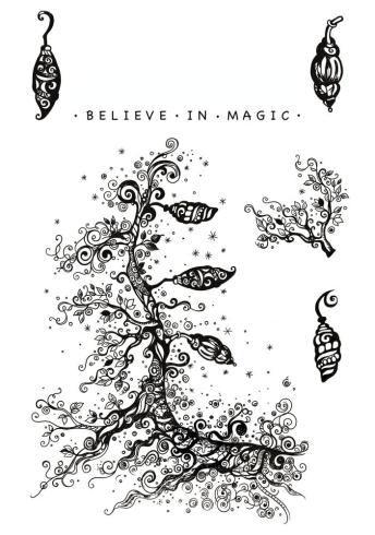 Katkin Krafts - Stempelset "Cocoon" Clear Stamps