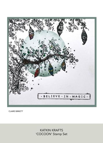 Katkin Krafts - Stempelset "Cocoon" Clear Stamps
