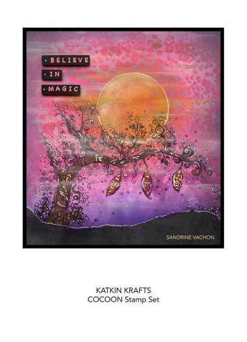 Katkin Krafts - Stempelset "Cocoon" Clear Stamps