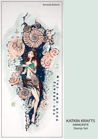Katkin Krafts - Stempelset "Ammonite" Clear Stamps