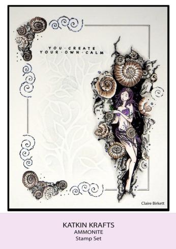 Katkin Krafts - Stempelset "Ammonite" Clear Stamps