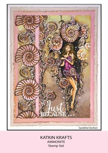 Katkin Krafts - Stempelset "Ammonite" Clear Stamps