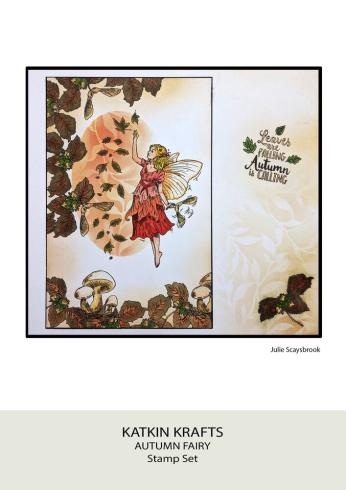 Katkin Krafts - Stempelset "Autumn Fairy" Clear Stamps