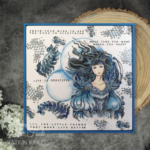 Katkin Krafts - Stempelset "Layla" Clear Stamps