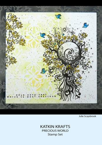Katkin Krafts - Stempelset "Precious World" Clear Stamps