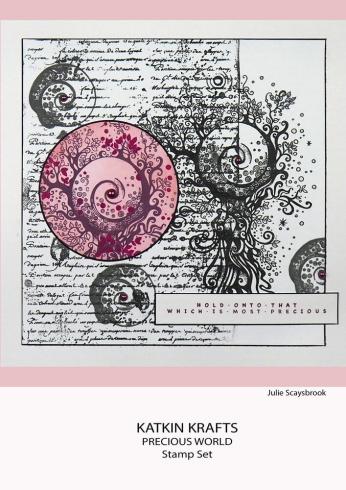 Katkin Krafts - Stempelset "Precious World" Clear Stamps