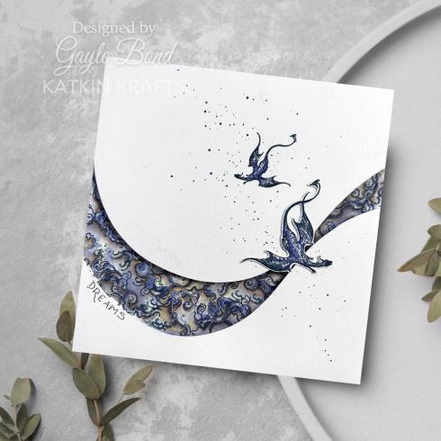 Katkin Krafts - Stempelset "Dragon's Breath" Clear Stamps