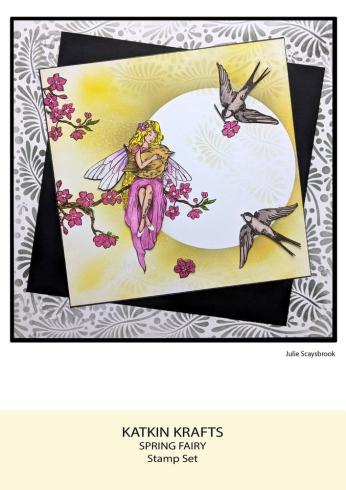 Katkin Krafts - Stempelset "Spring Fairy" Clear Stamps