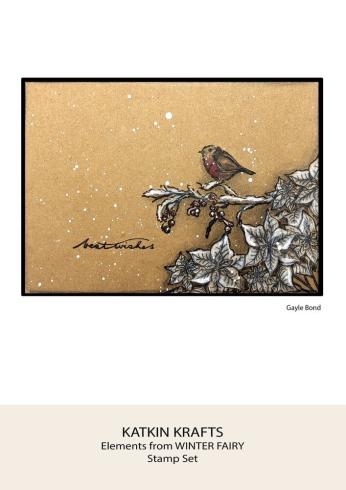 Katkin Krafts - Stempelset "Winter Fairy" Clear Stamps