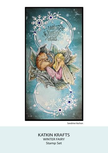 Katkin Krafts - Stempelset "Winter Fairy" Clear Stamps