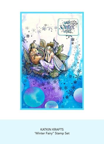 Katkin Krafts - Stempelset "Winter Fairy" Clear Stamps