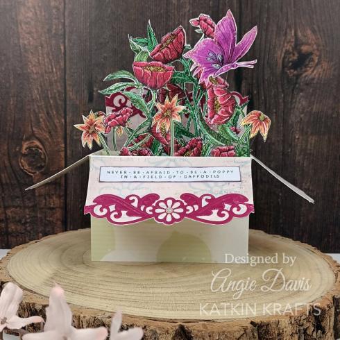 Katkin Krafts - Stempelset "Poppy Power" Clear Stamps