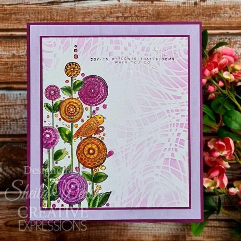 Katkin Krafts - Stempelset "Dance With Dahlias" Clear Stamps