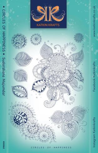 Katkin Krafts - Stempelset "Circles Of Happiness" Clear Stamps