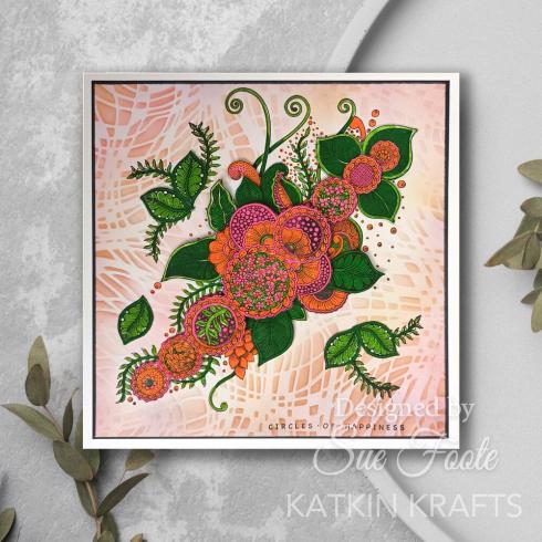 Katkin Krafts - Stempelset "Circles Of Happiness" Clear Stamps