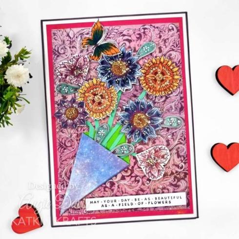 Katkin Krafts - Stempelset "Beautiful Leaves" Clear Stamps