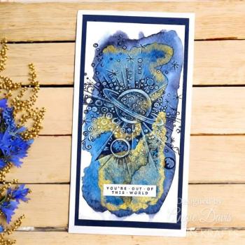 Katkin Krafts - Stempelset "Fly Me To The Moon" Clear Stamps
