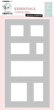 Creative Craft Lab - Studio Light - Stanzschablone "Slimline Snailmail" Dies
