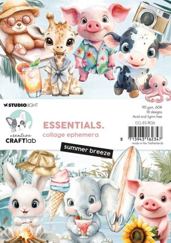 Creative Craft Lab - Studio Light - Stanzteile "Summer Breeze" Collage Ephemera