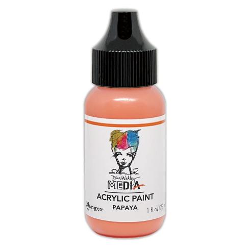 Ranger - Acrylfarbe "Papaya" Media Acrylic Paint 29ml by Dina Wakley