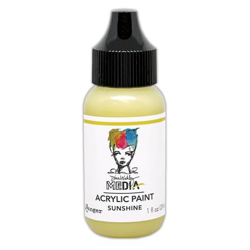 Ranger - Acrylfarbe "Sunshine" Media Acrylic Paint 29ml by Dina Wakley