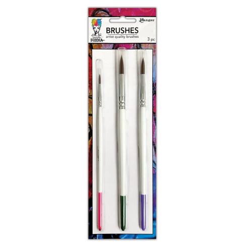 Ranger - Pinsel "Soft Bristle Brush Set (#2, #8 & #12)" 3 Stk.
