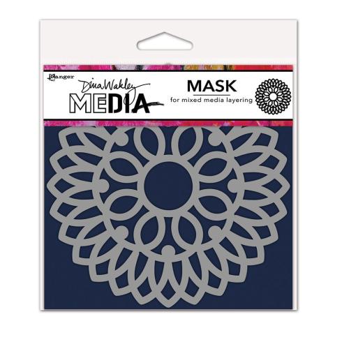Ranger - Schablone Design by Dina Wakley "Pointy Doily" Media Stencil