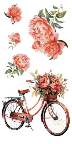 Papers For you - Transfer Aufkleber "Bikes" Decor Transfers 6x12 Inch