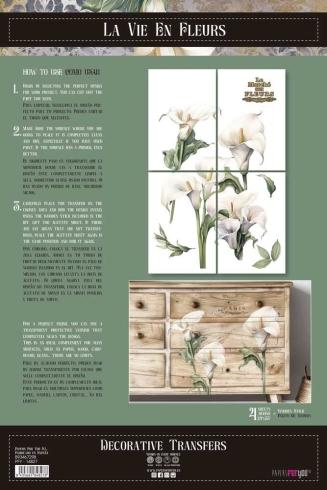 Papers For you - Transfer Aufkleber "Calla Lily" Decor Transfers 24x35 Inch
