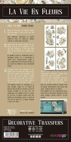 Papers For you - Transfer Aufkleber "Daisies" Decor Transfers 6x12 Inch