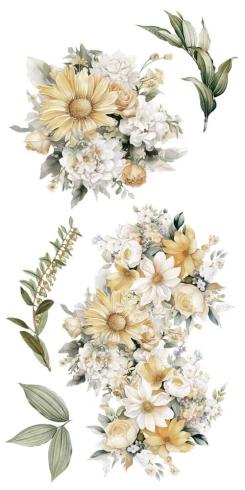 Papers For you - Transfer Aufkleber "Daisies" Decor Transfers 6x12 Inch