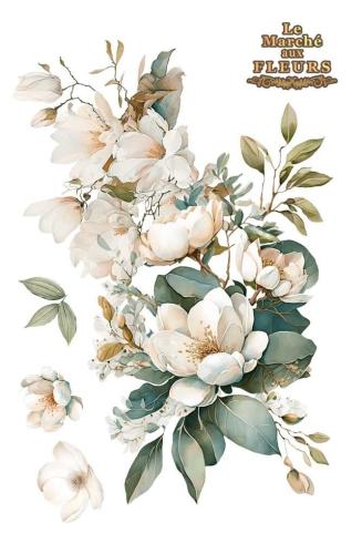 Papers For you - Transfer Aufkleber "Magnolias" Decor Transfers 24x35 Inch