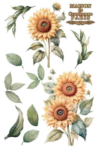 Papers For you - Transfer Aufkleber "Sunflowers" Decor Transfers 8x12 Inch