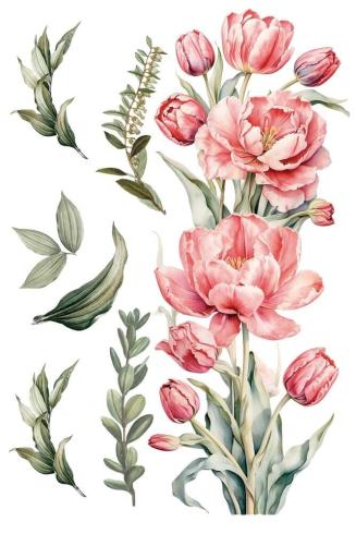 Papers For you - Transfer Aufkleber "Tulips" Decor Transfers 8x12 Inch