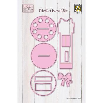 Nellie Snellen - Stanzschablone "Moneycake" Multi Frame Dies